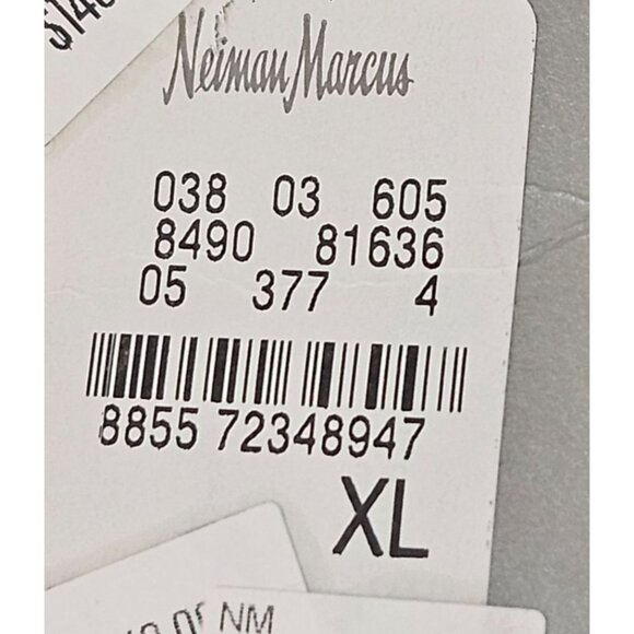 NWT! Neiman Marcus 100% Cashmere Cardigan Sweater Sz XL Button Short Sleeve $325 - Picture 5 of 11